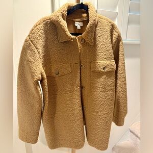 Joie Tan Sherpa Jacket